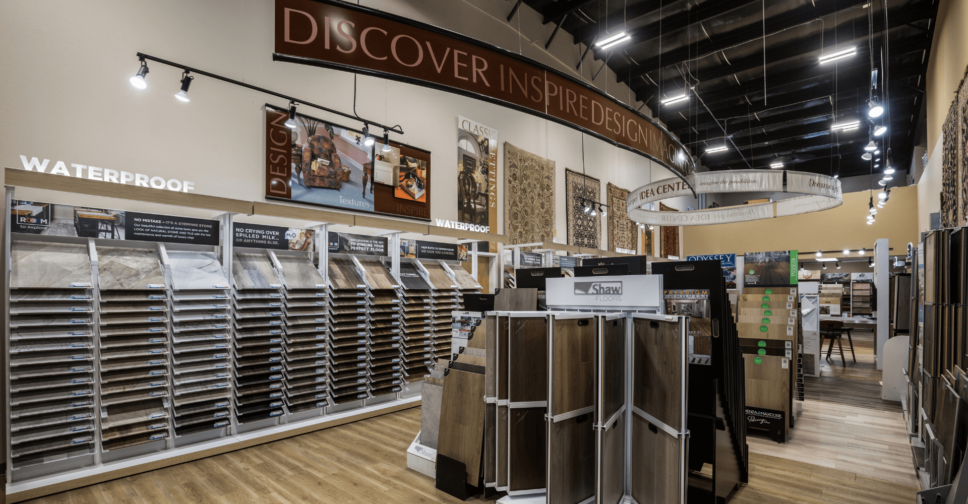 Albuquerque flooring showroom interior