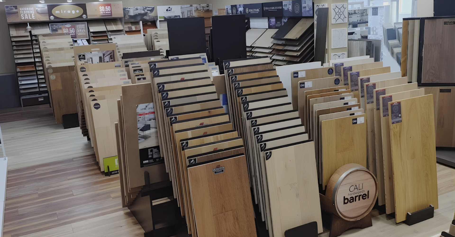 Albuquerque flooring showroom interior