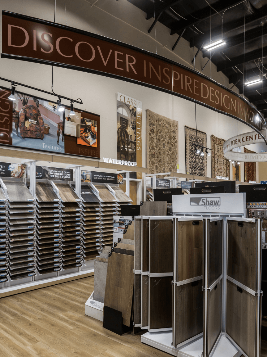 Albuquerque flooring showroom interior