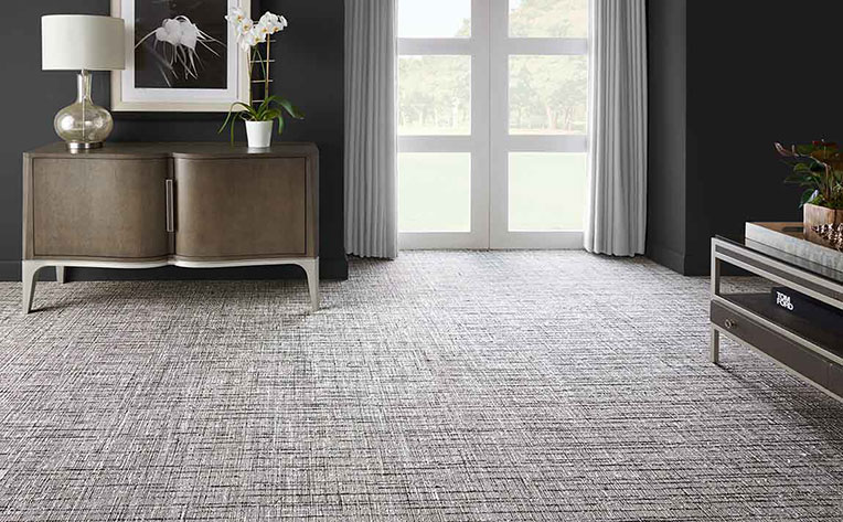 Hypoallergenic Carpet in Family Room