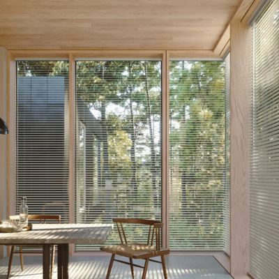 metal blinds in a Albuquerque, NM dining room
