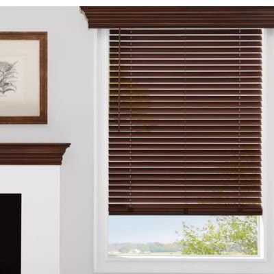 wood blinds in a Albuquerque, NM, living room
